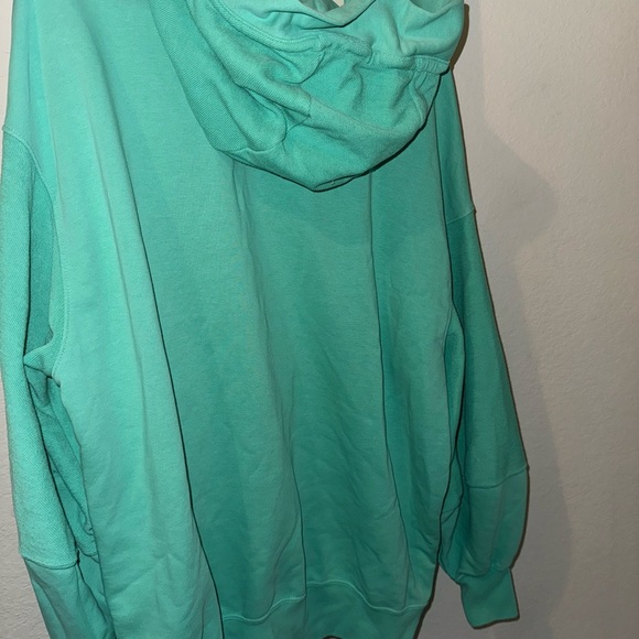 Nike Teal Hoodie with Drawstring - Picture 2 of 3